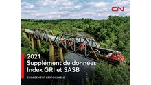Supplément de données 2021 du rapport de développement durable du CN  