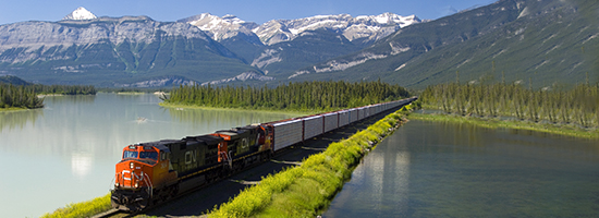 Train in British Columbia