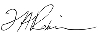 Tracy Robinson SIgnature