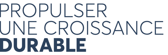 Propulser une croissance durable