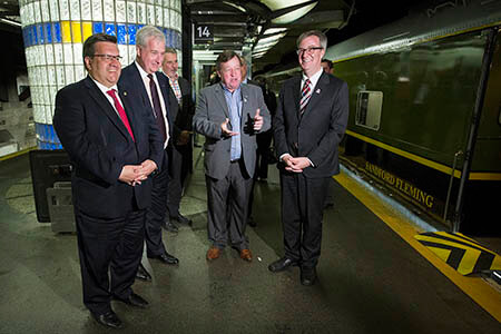 CN hosts Fathers of Confederation train trip