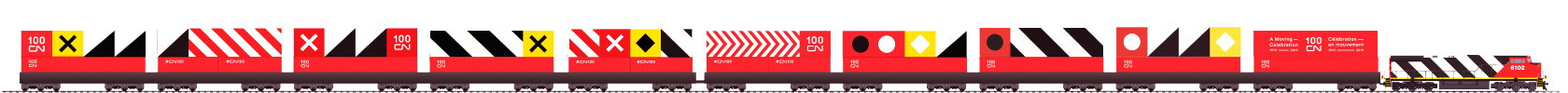 CN 100 Train