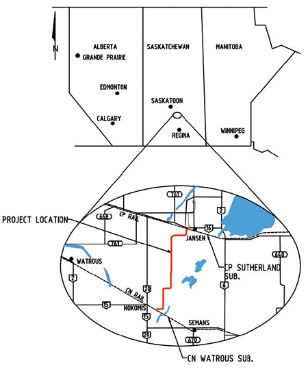 Jansen spur map