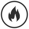 Fire risks icon