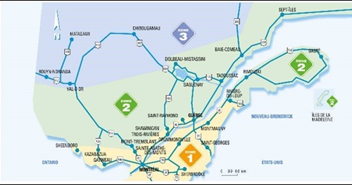 Spring Weight Restrictions map 2022