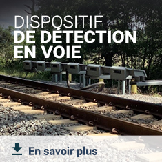 Dispositif de detection en voie