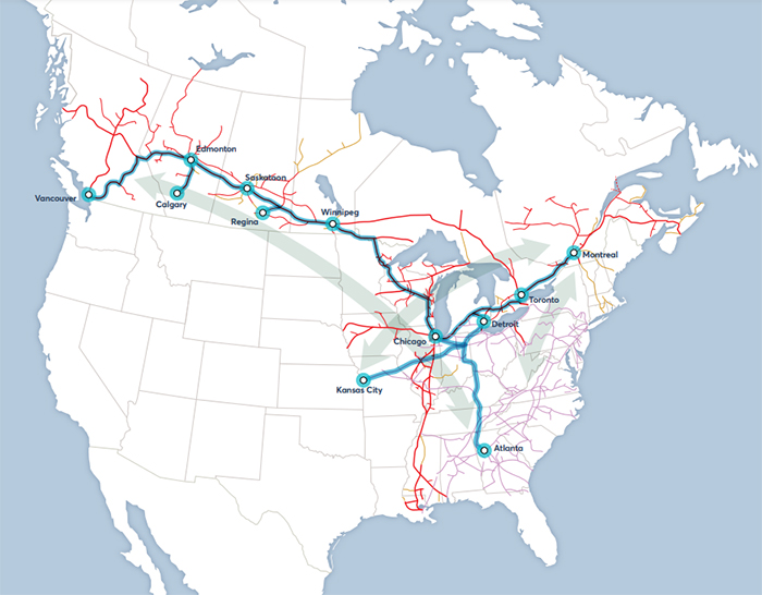 New Domestic Intermodal Solution Connecting Canada, Kansas City, and ...