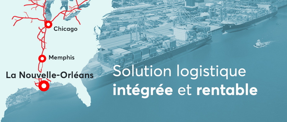 Le port de La Nouvelle-Orléans : parfaitement connecté aux marchés mondiaux