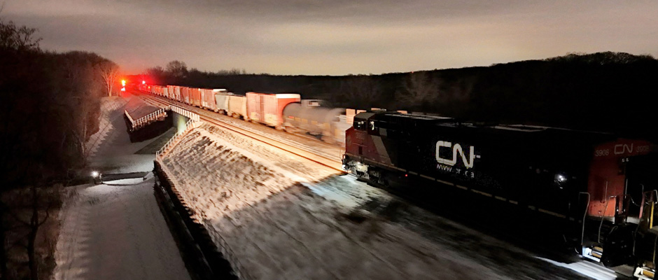 Le CN a amélioré la fluidité à Chicago grâce à sa dernière réussite en matière d'infrastructure