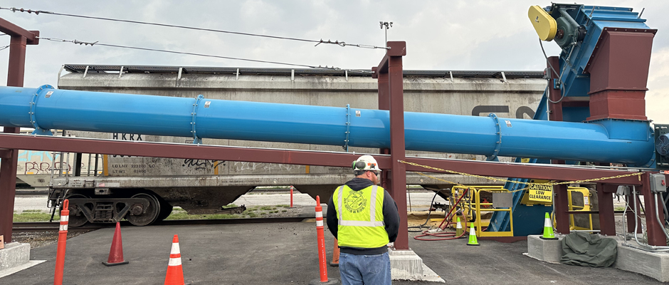 Installation céréalière de Harvey du CN : accroître la capacité, renforcer la sécurité et ouvrir de nouveaux marchés pour le grain américain 
