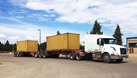Intermodal truck