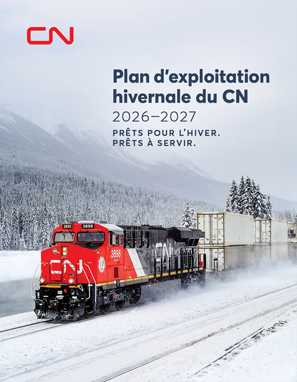 Plan d'exploitation hivernale du CN 2026-2027