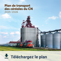 Plan de transport des céréales du CN 2025-2026